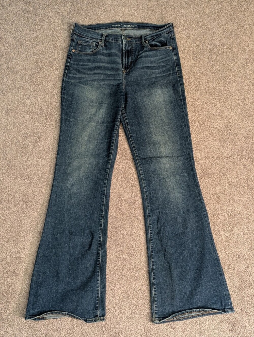 Old Navy High Rise Flare jeans, size 12 long